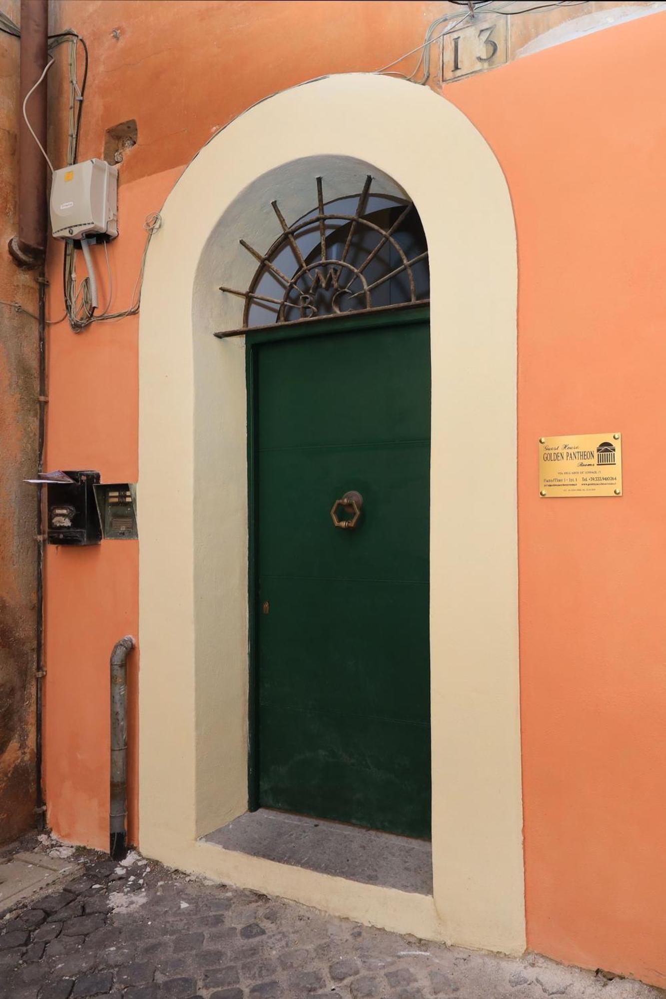 Golden Pantheon Rooms Rome Exterior photo